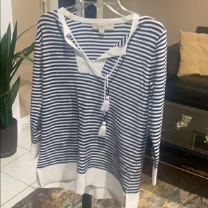 Loft Striped Summer Sweater